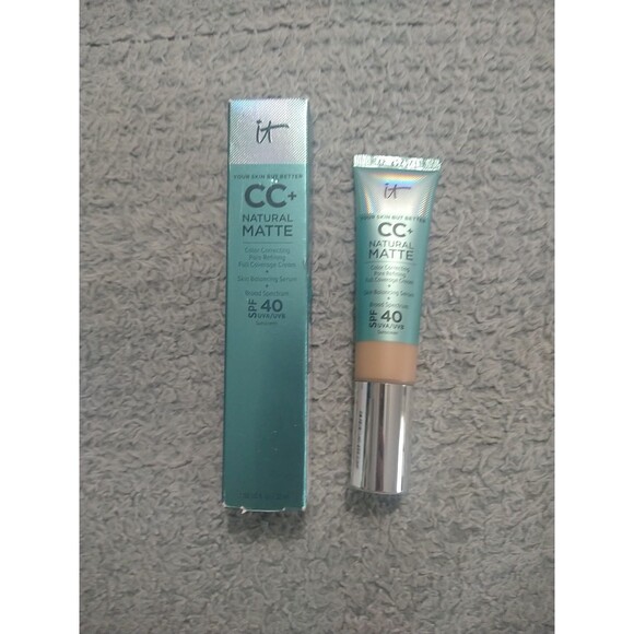 Natural Matte Color Correcting Cream SPF 40 Nib 32ml - Picture 1 of 9